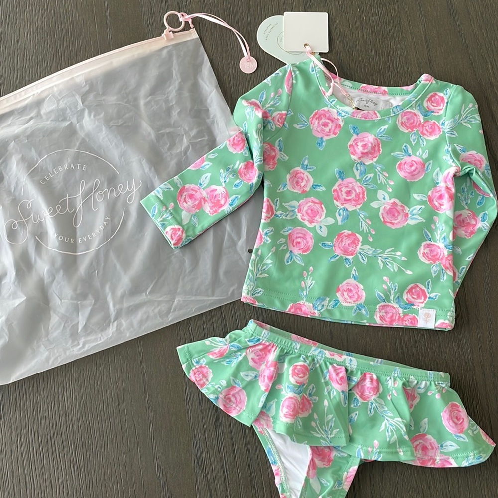 Sweet honey swimsuit brand new with tags 18M